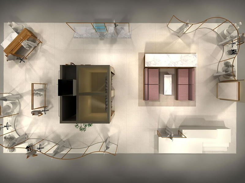 店鋪展柜設(shè)計制作：打造品牌視覺的核心引擎